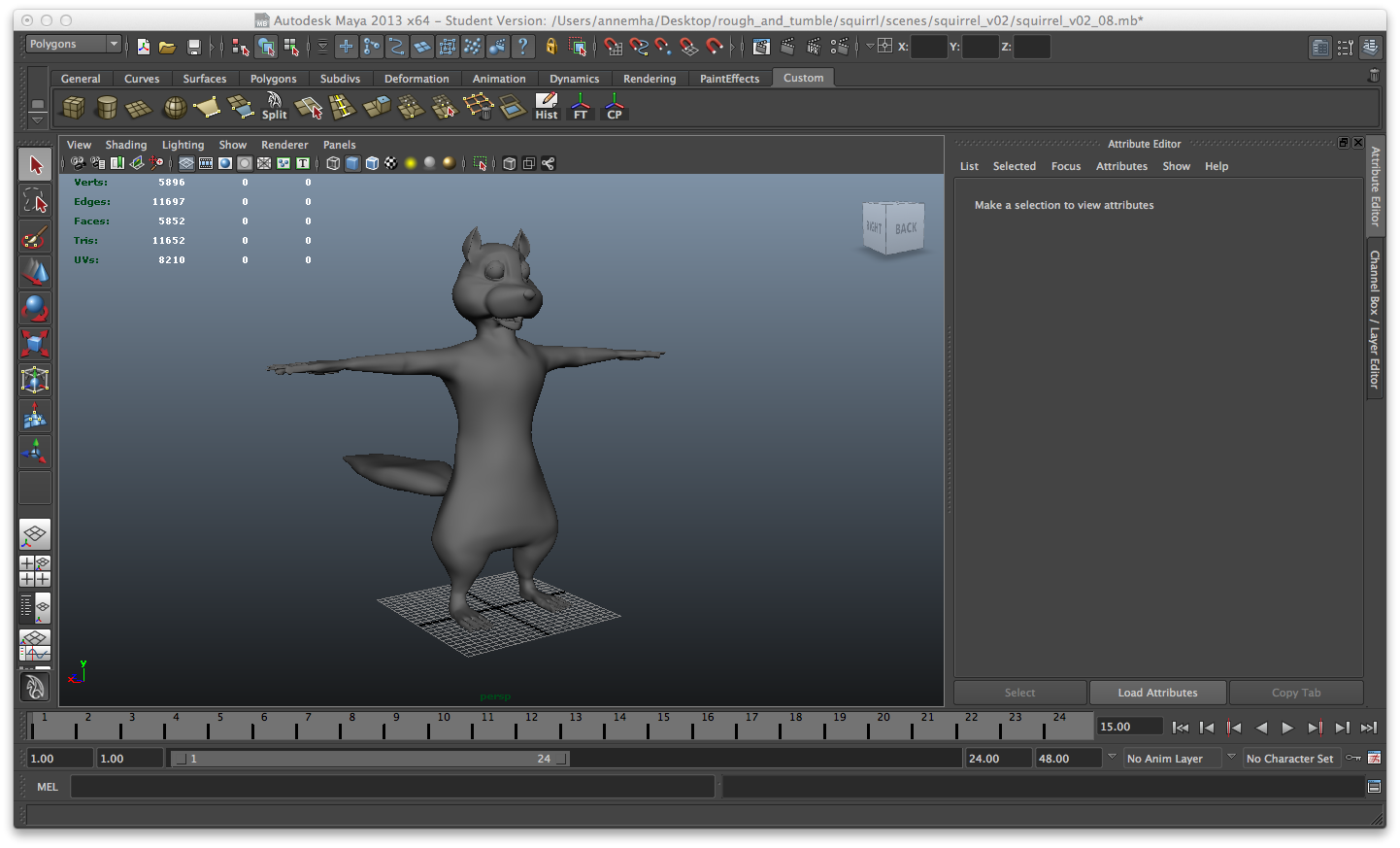 Squirrel 3D
